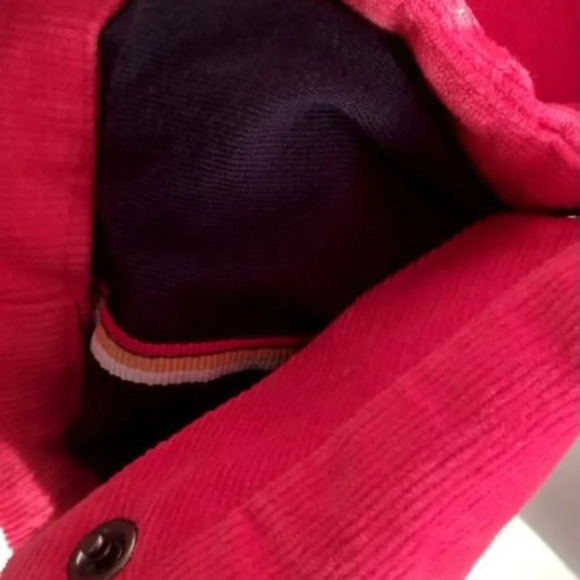 New-Cadet Rousselle Paris Red Corduroy Overalls - Picture 5 of 6